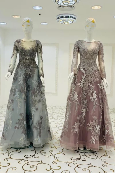 Charming Gown (3 Pieces Set)