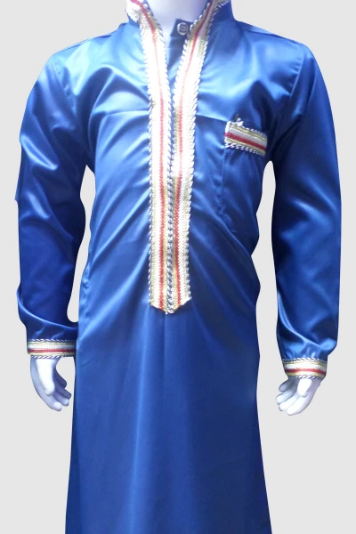 Modest Fancy Kid's Thobe (6 Pieces Set)