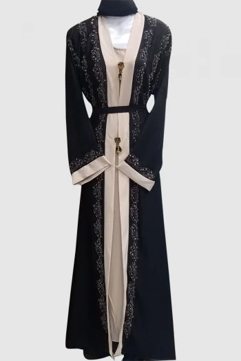 Lazer Cutting Fancy Abaya
