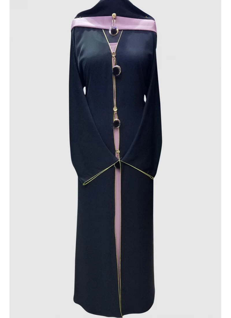 Gulf Stylish Buckle Abaya 