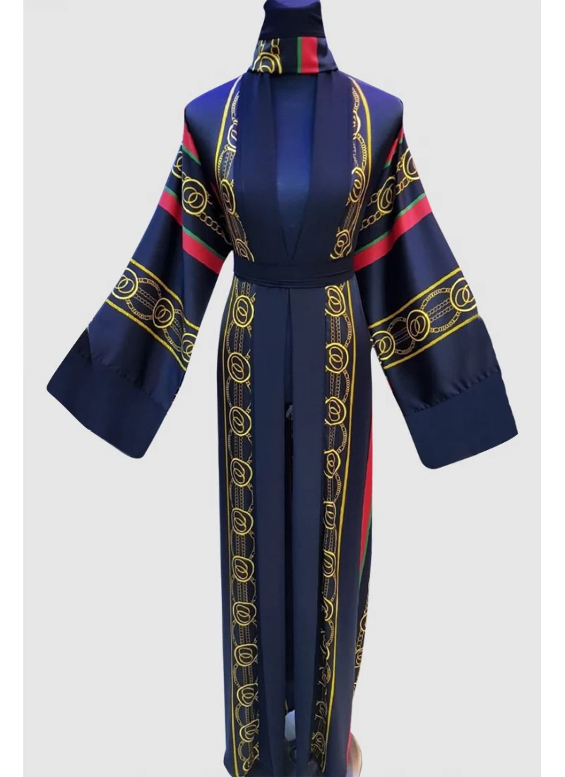  Aarsh Kimono Print Abaya