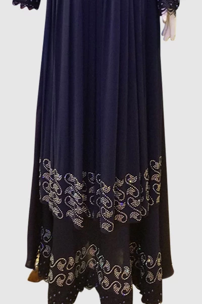 Umbrella Abaya With Crystal 
