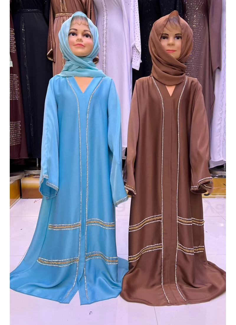 (MOQ 12 PCS) Khalia Kids Abaya