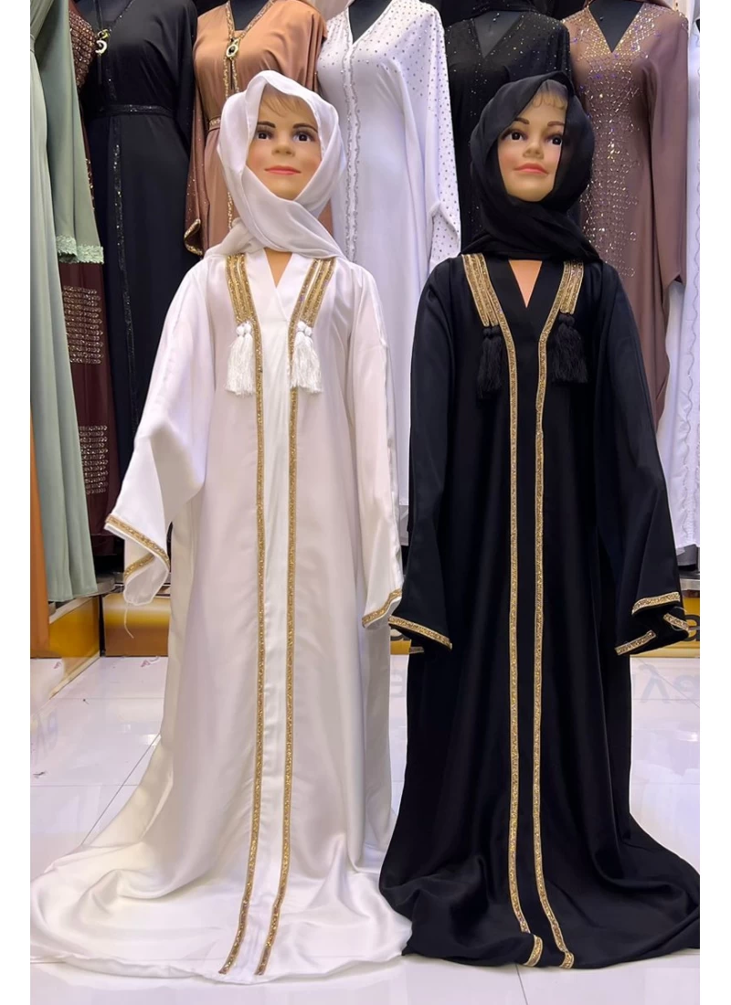 (MOQ 12 PCS) Sanai Kids Abaya