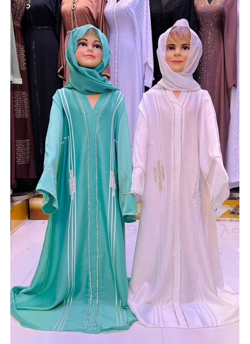 (MOQ 12 PCS) Jalayahl Kids Abaya