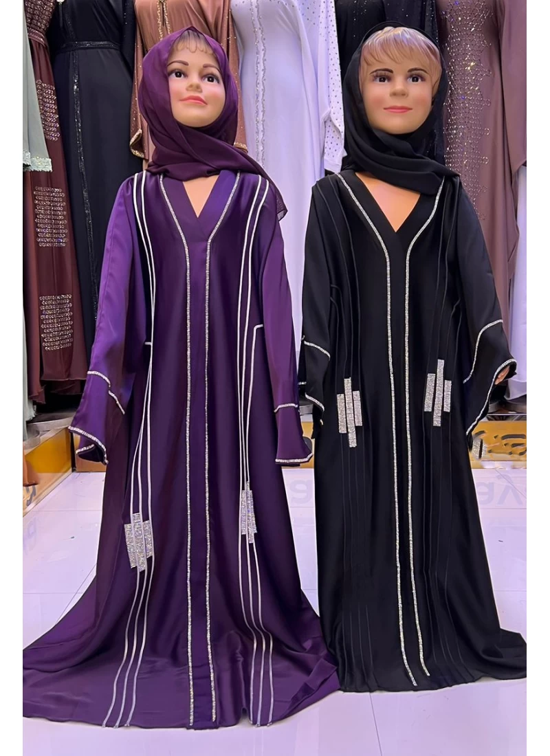 (MOQ 12 PCS) Rihanna Kids Abaya
