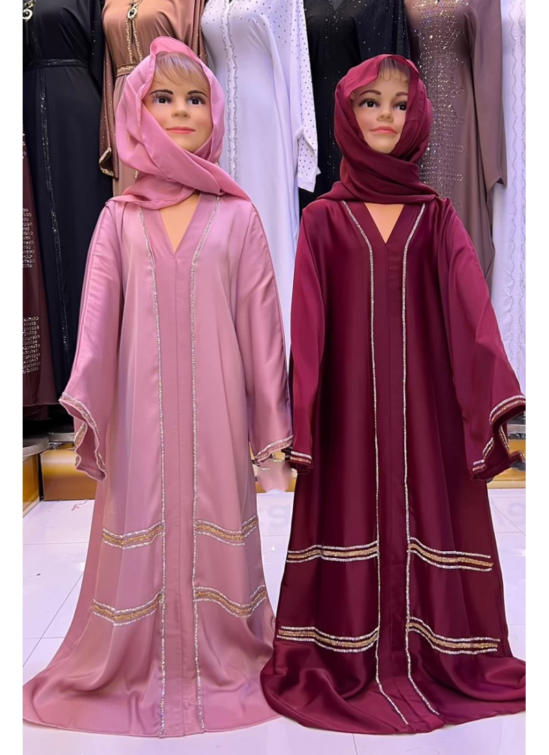 (MOQ 12 PCS) Zara Kids Abaya