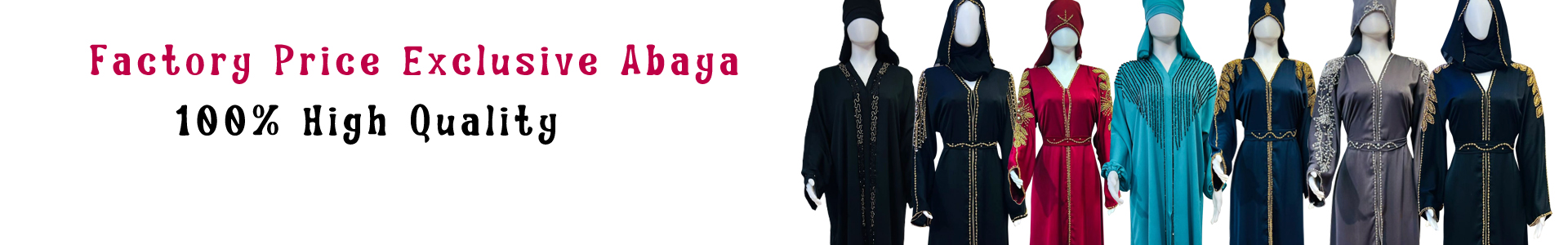 USD $ 24.89 Factory Price Exclusive Abaya
